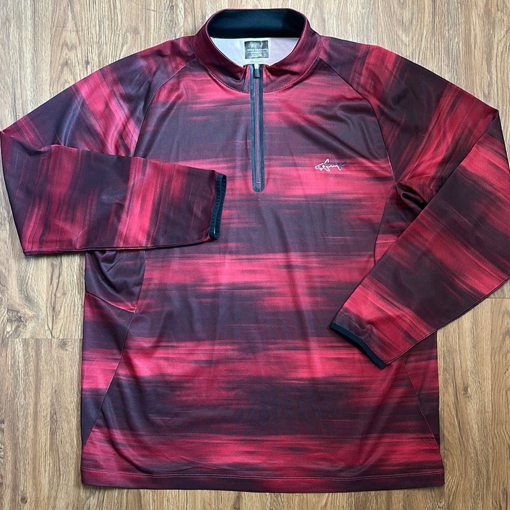 Greg Norman For Tasso Elba Quarter-Zip - XL